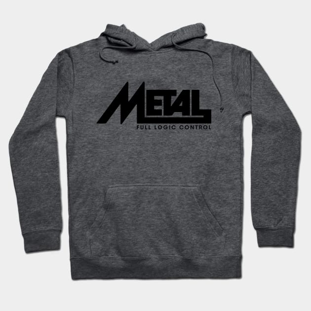 Metal Hoodie by Teephemera